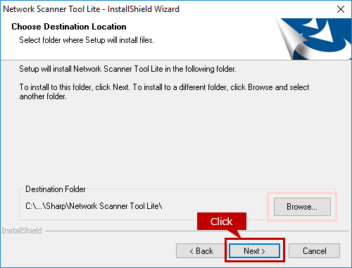 sharp network scanner tool download